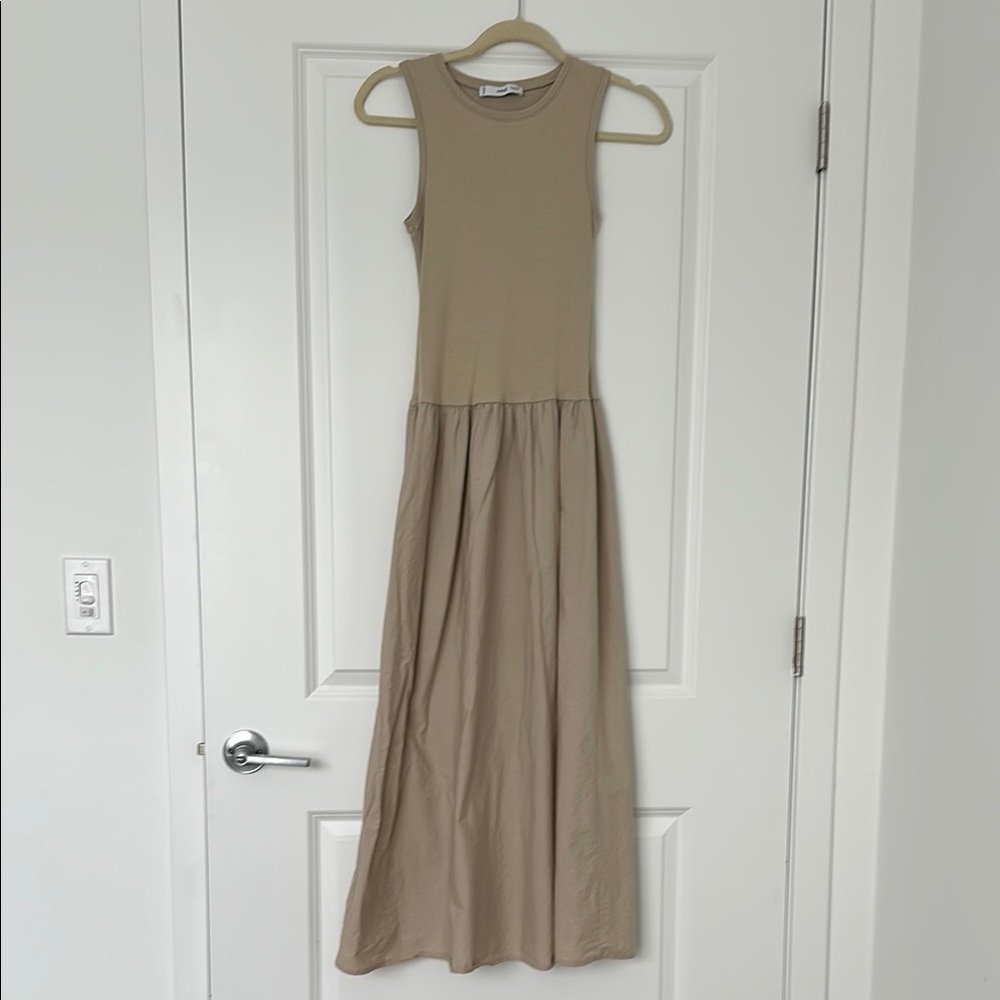 Mango A Line Sleeveless Maxi Dress